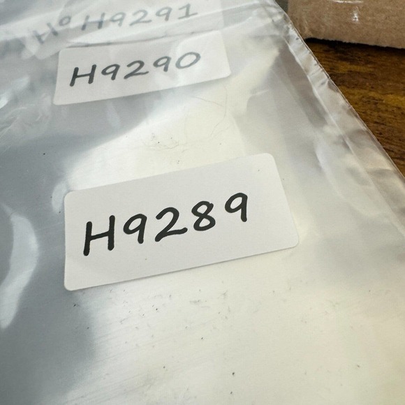 Vintage Vienna Line 1352-10 Yellow Brown Round Sunglasses Frames H9289 - Picture 7 of 7